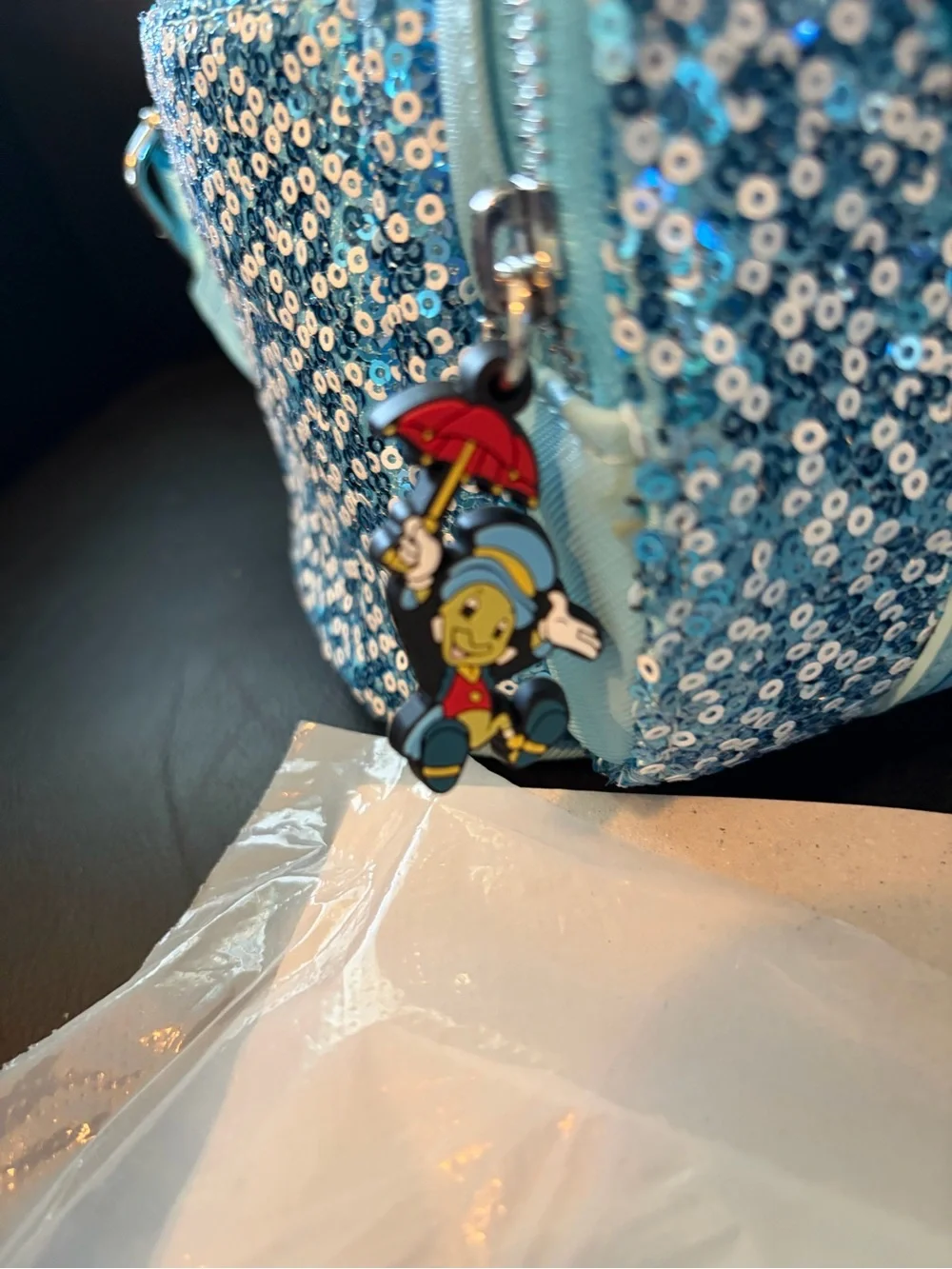 Loungefly sparkling blue